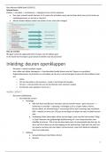 Samenvatting Neurobiologie JT Biomedische Wetenschappen