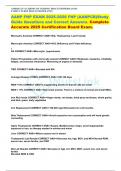 AANP FNP EXAM 2025-2026 FNP &lpar;AANPCB&rpar;Study Guide Questions and Correct Answers&period; Complete Accurate 2025 Certification Board Exam&period;
