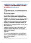 ACLS EXAM LATEST VERSION 2025-2026&sol; ACLS EXAM QUESTIONS AND CORRECT ANSWERS&vert; NEW VERSION&period;