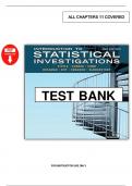 Introduction to Statistical Investigations &ndash; 2nd Edition &ndash; Beth L&period; Chance et al&period; &ndash; Complete Test Bank