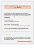 EDPS 235 EXAM 2025 QUESTIONS AND ANSWERS