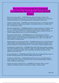 Nursing Professional Development Certification Review GUARANTEEED PASS&excl;&excl;