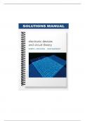 Solutions Manual &ndash; Electronic Devices and Circuit Theory&comma; 11th Edition by Boylestad &vert; All 17 Chapters Covered