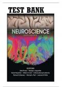 Neuroscience &lpar;6th Edition&comma; Purves&rpar; &ndash; Complete Test Bank &lpar;Chapters 1&ndash;34&rpar;&vert;&vert; WITH RATIONALES&excl;&excl;