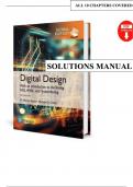 Digital Design With an Introduction to the Verilog HDL VHDL and System Verilog 6th Edition - Mano - Solutions Manual