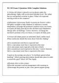 NU 335 Exam 3 Questions With Complete Solutions