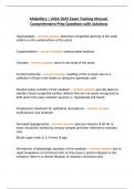 Midwifery &vert; 2024&sol;2025 Exam Training Manual&colon; Comprehensive Prep Questions with Solutions