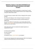 Midwifery Chapter 1&vert; Top-Rated 2024&sol;2025 Exam Review Guide&colon; Premium Questions with Model Answers
