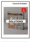 Solutions Manual &ndash; Electric Circuits&comma; 12th Edition by Nilsson & Riedel &vert; All 18 Chapters Covered
