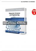Solution Manual for Materials Science and Engineering&colon; An Introduction &lpar;9th Edition&rpar; by Callister &ndash; Complete Answers for Chapters 2 to 22