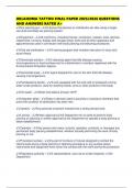 OKLAHOMA TATTOO FINAL PAPER 2025&sol;2026 QUESTIONS AND ANSWERS RATED A&plus;