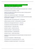 OREGON ESTHETICIAN END OF COURSE 2025&sol;2026 QUESTIONS AND ANSWERS RATED A&plus;