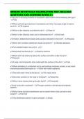OREGON ESTHETICIAN EXAMINATION TEST 2025&sol;2026 QUESTIONS AND ANSWERS RATED A&plus;