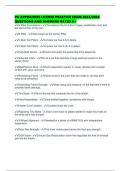 PA APPRAISERS LICENSE PRACTICE EXAM 2025&sol;2026 QUESTIONS AND ANSWERS RATED A&plus;