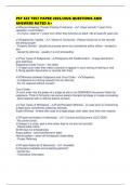PSY 623 TEST PAPER 2025&sol;2026 QUESTIONS AND ANSWERS RATED A&plus;