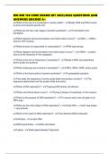 RIO BIO 156 CORE EXAMS SET 2025&sol;2026 QUESTIONS AND ANSWERS GRADED A&plus;
