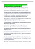 SOCIOLOGY 1301 EVALUATION EXAMS 2025&sol;2026 QUESTIONS AND ANSWERS RATED A&plus;