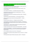 SOCIOLOGY 1301 EXAMS SCRIPT 2025&sol;2026 QUESTIONS AND ANSWERS RATED A&plus;
