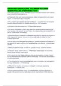 SOCIOLOGY 1301 PRACTICE TEST EXAM 2025&sol;2026 QUESTIONS AND ANSWERS RATED A&plus;