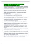 SOCIOLOGY 1301 REVISION EXAM TIPS 2025&sol;2026 QUESTIONS AND ANSWERS RATED A&plus;