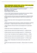 TEXAS EMISSIONS INSPECTIONS ACTUAL TESTS 2025&sol;2026 QUESTIONS AND ANSWERS GRADED A&plus;