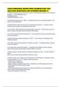 TEXAS EMISSIONS INSPECTIONS EXAMINATION TEST 2025&sol;2026 QUESTIONS AND ANSWERS GRADED A&plus;