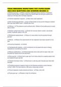 TEXAS EMISSIONS INSPECTIONS TEST PAPER EXAMS 2025&sol;2026 QUESTIONS AND ANSWERS GRADED A&plus;