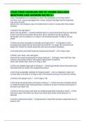 TEXAS FOOD HANDLERS END OF COURSE 2025&sol;2026 QUESTIONS AND ANSWERS RATED A&plus;