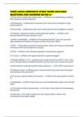 TEXES AAFCS COMPOSITE STUDY GUIDE 2025&sol;2026 QUESTIONS AND ANSWERS RATED A&plus;