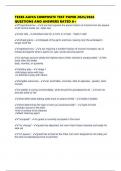 TEXES AAFCS COMPOSITE TEST PAPER 2025&sol;2026 QUESTIONS AND ANSWERS RATED A&plus;