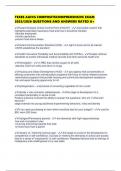 TEXES AAFCS COMPOSITE COMPREHENSIVE EXAM 2025&sol;2026 QUESTIONS AND ANSWERS RATED A&plus;