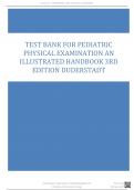 Test Bank For Pediatric Physical Examination An Illustrated Handbook 3rd Edition Duderstadt&period;