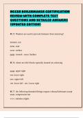 NCCER BOILERMAKER CERTIFICATION REVIEW WITH COMPLETE TEST QUESTIONS AND DETAILED ANSWERS &lpar;UPDATED EDITION