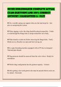 NCCER BOILERMAKER COMPLETE ACTUAL EXAM QUESTIONS AND 100&percnt; CORRECT ANSWERS &vert; GUARANTEED A&plus; PASS