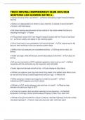 TRUCK DRIVING COMPREHENSIVE EXAM 2025&sol;2026 QUESTIONS AND ANSWERS RATED A&plus;