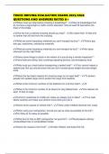 TRUCK DRIVING EVALUATION EXAMS 2025&sol;2026 QUESTIONS AND ANSWERS RATED A&plus;