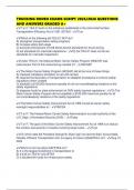 TRUCKING RODEO EXAMS SCRIPT 2025&sol;2026 QUESTIONS AND ANSWERS GRADED A&plus;