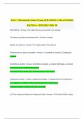 WGU C784-Statistics Mod 4 Exam QUESTIONS AND ANSWERS RATED A&plus; 2025&vert;2026 UPDATE