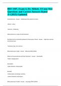 BIO 1107&comma; Exam 4&comma; Dr&period; Abbott&comma; UConn Test Questions and Correct Answers Rated A&plus;&lpar;2025&rpar; Updated&period;