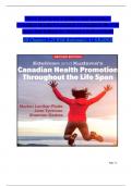  Canadian Health Promotion Throughout the Life Span &ndash; 2nd Edition &lpar;Edelman&comma; Kudzma&comma; Luctkar-Flude&rpar; &vert; Complete Test Bank &vert; Verified Exam Questions