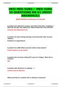  HESI MED SURG &sol;  MED SURG  55 QUESTIONS RN V1 &lpar;MOST  ANSWER&lpar;S&rpar;&rpar;  &lpar;Detail Solutions and Resource for the test&rpar;  A patient had abdominal surgery and states that after coughing it  feels like his guts has spilled out&period; What should the nurse do first&quest;  Visual