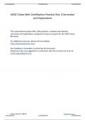 IASSC Green Belt Cer fica on Prac ce Test 1 Correc on  and Explana on 