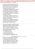 RNSG 1413 EXAM 1&sol;ACTUAL EXAM QUESTIONS WITH 100&percnt; PASSED SOLUTIONS&sol;NEWEST UPDATE