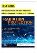 radiation protection in medical radiography 8th edition sherer test bank&period;pdf