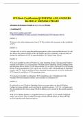 3CX Basic Certification QUESTIONS AND ANSWERS RATED A&plus; 2025&vert;2026 UPDATE