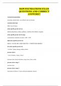 D439 FOUNDATIONS EXAM QUESTIONS AND CORRECT ANSWERS&excl;&excl;