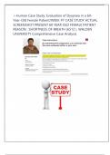  i-Human Case Study&colon; Evaluation of Dyspnea in a 60-Year-Old Female Patient&sol;WEEK &num;7 CASE STUDY ACTUAL SCREENSHOT PRESENT 60 YEAR OLD FEMALE PATIENT REASON &semi; SHORTNESS OF BREATH &lpar;6512 &rpar;&period; WALDEN UNIVERSITY Comprehensive Case Analysis
