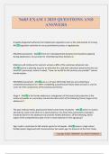 N683 EXAM 1 2025 QUESTIONS AND ANSWERS