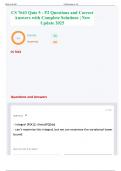 CS 7643 Quiz 5 - P2 Questions and Correct Answers with Complete Solutions &vert; New Update 2025
