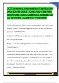 3CX Academy&comma; Intermediate Certification  2025 EXAM QUESTIONS AND VERIFIED  ANSWERS &lpar;100&percnt; CORRECT ANSWERS&rpar;  A&plus; GRADED &vert; ALREADY PASSED&excl;&excl;